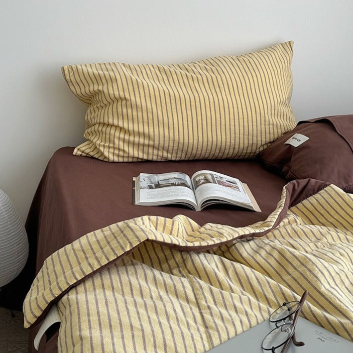 ColourPop Stripe Summer Quilted Blanket