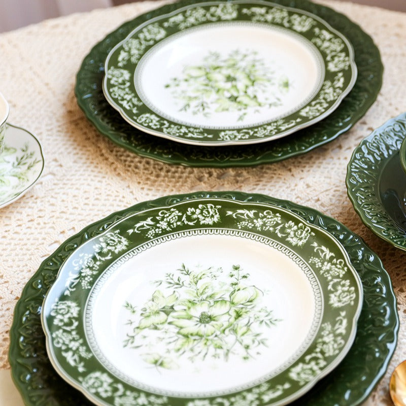 Green Garden Dinnerware