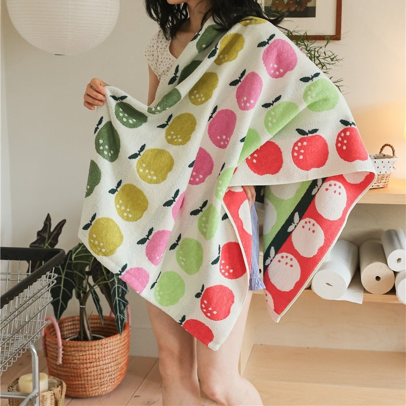 Clementine Dot Towel