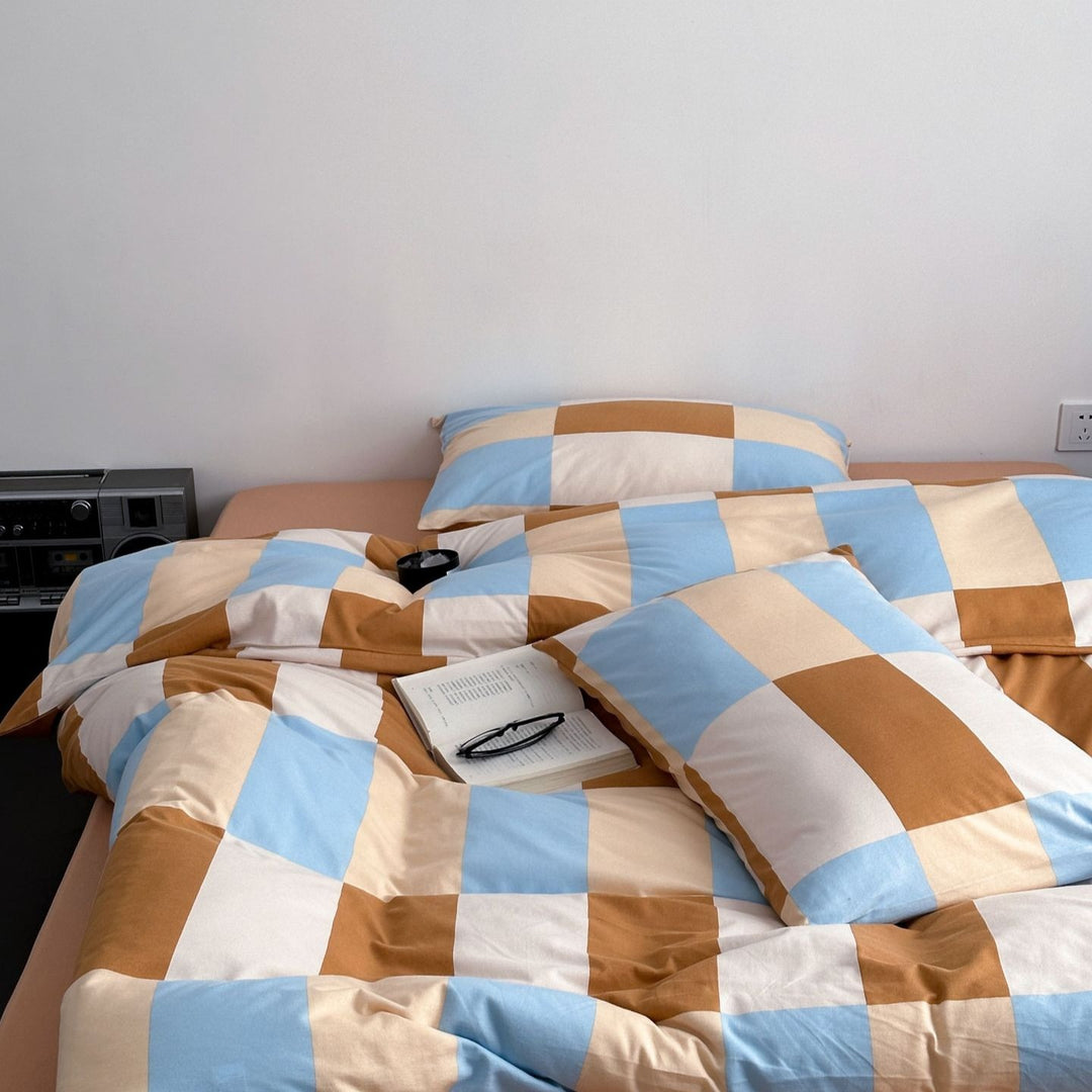 Funky Checkered Bedding Set Collection