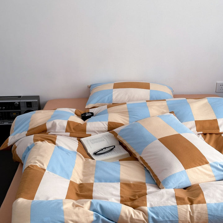 Funky Checkered Bedding Set Collection