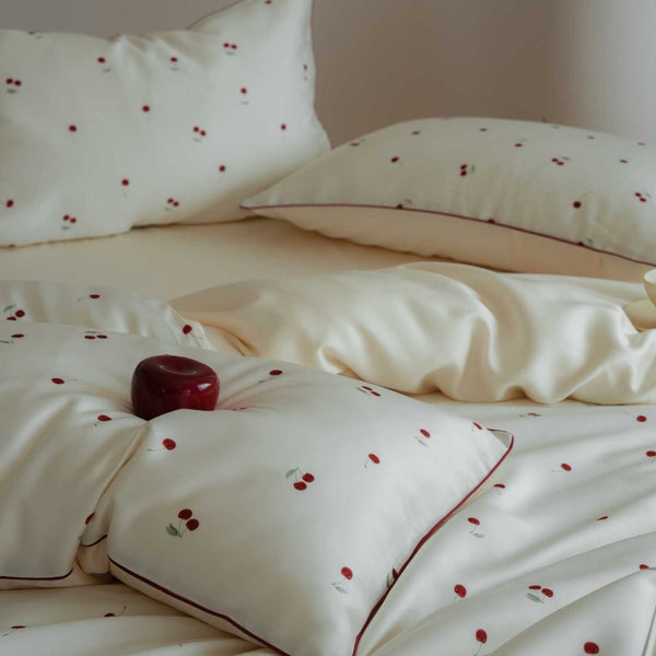 Cherry Lyocell Bedding Set