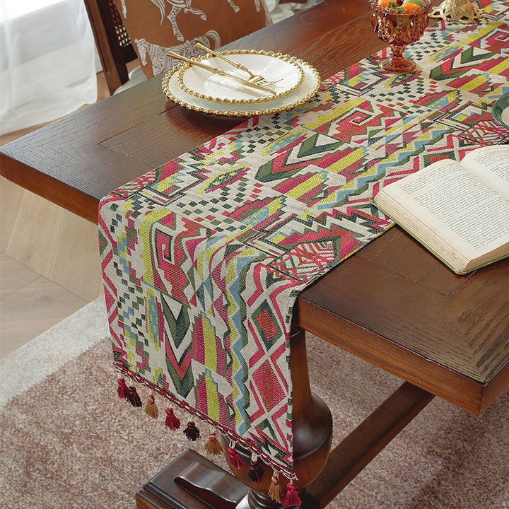Spring Jigsaw Table Runner