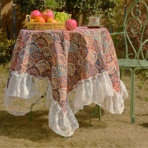 Magic Gingko Ruffle Table Cloth