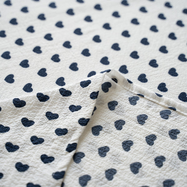 Heart Polka Dots Table Cloth