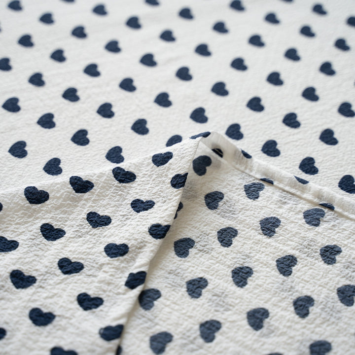 Heart Polka Dots Table Cloth