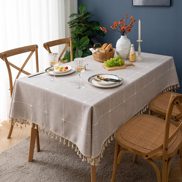 Countryside Tassel Tablecloth