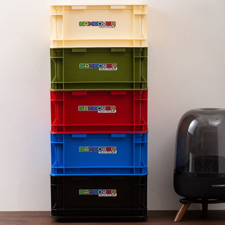 Retro Stackable Storage Case Set