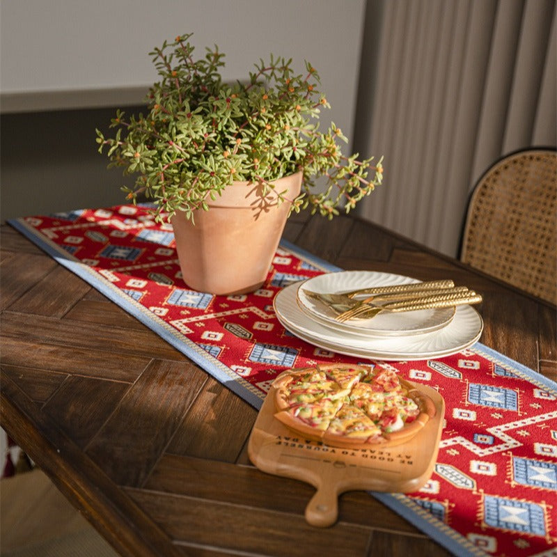 Sahara Ruby Table Runner