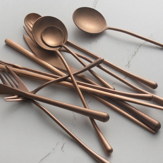 Vintage Soft Handle Cutlery Set