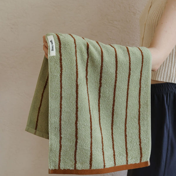 Nostalgic Soft Striped Towel