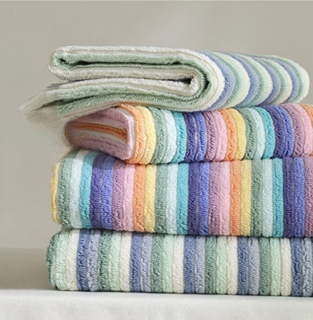 Rain & Rainbow Tassel Towel Collection