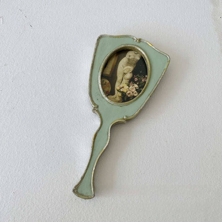Vintage Mint Handheld Frame