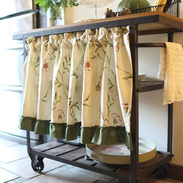 Countryside Floral Cabinet Curtain