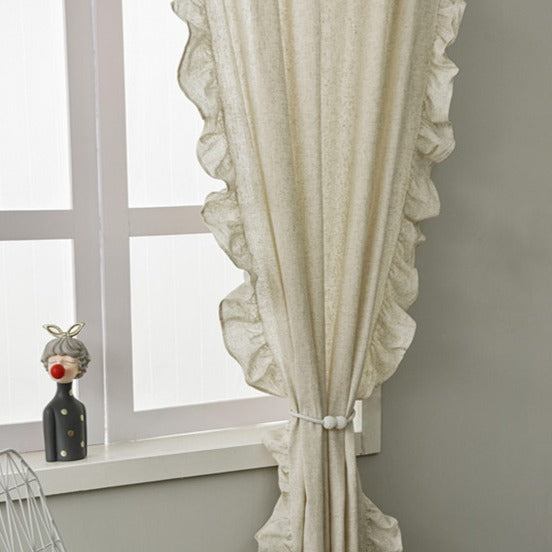 Have a Nice Day Ruffled Curtain