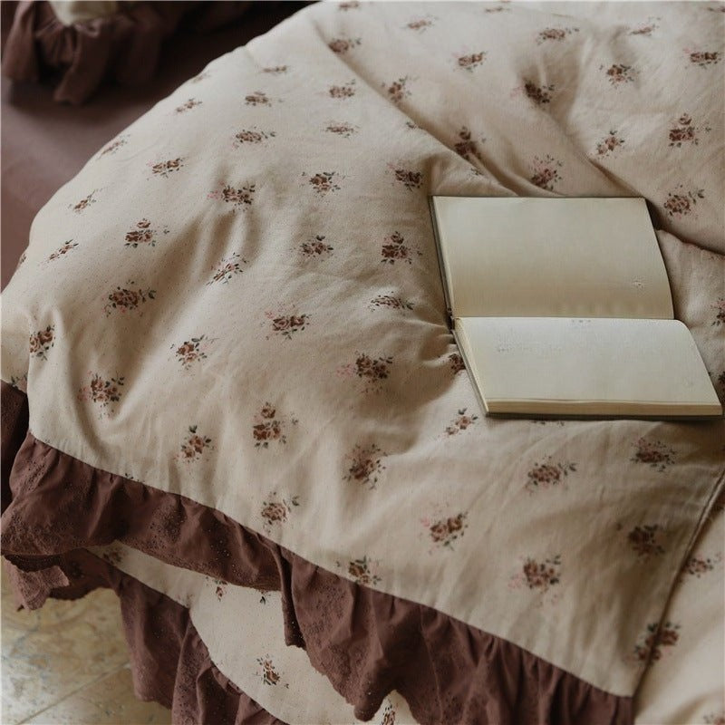 Winter Flowers Bedding Set