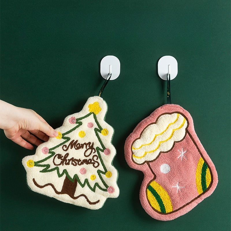 Christmas Hanging Hand Towel Set