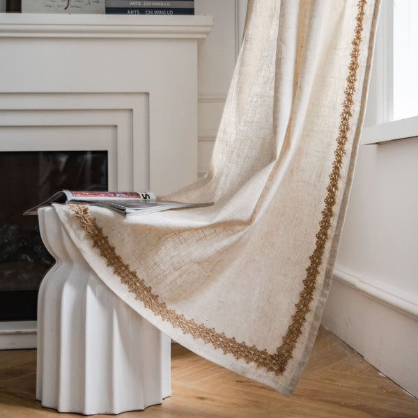Nature Linen Beige Curtain