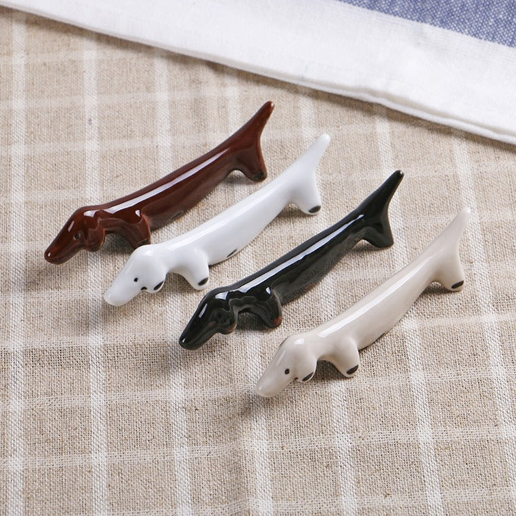 Dachshund Chopstick Holder Set