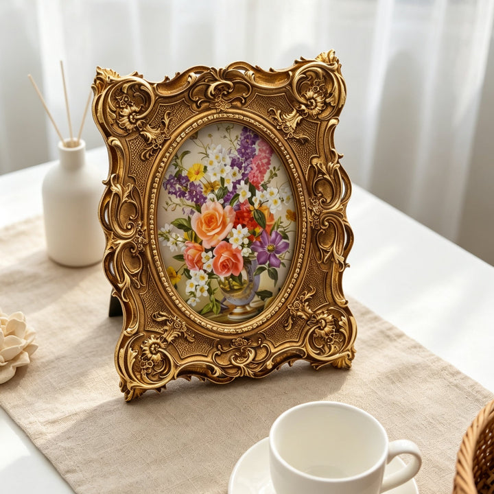 Gilded Dreams Carved Frame