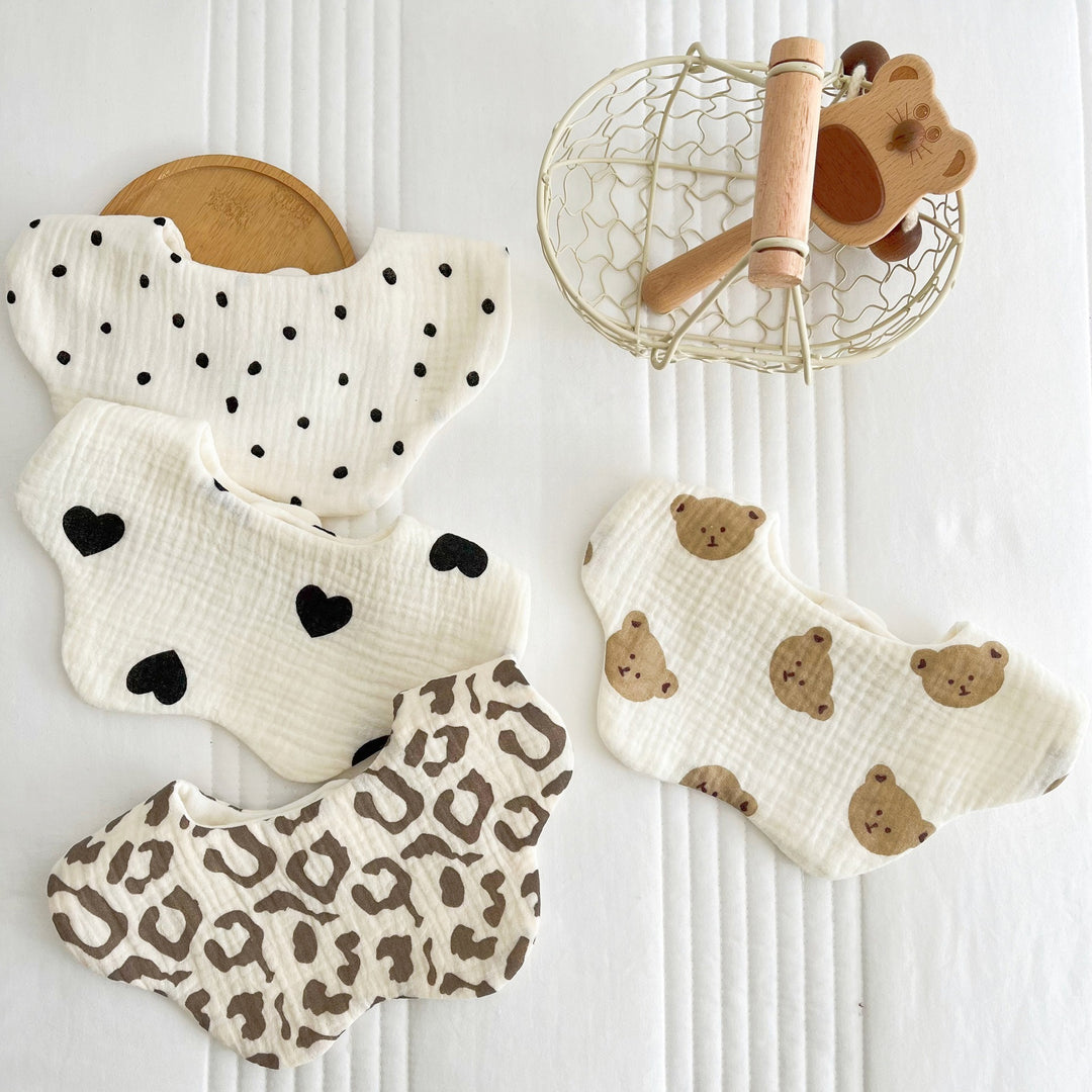 Tiny Joy Petal Bib Set