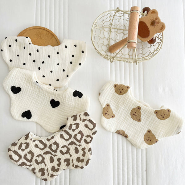 Tiny Joy Petal Bib Set