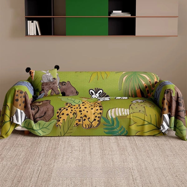 Jungle Zoo Sofa Cover