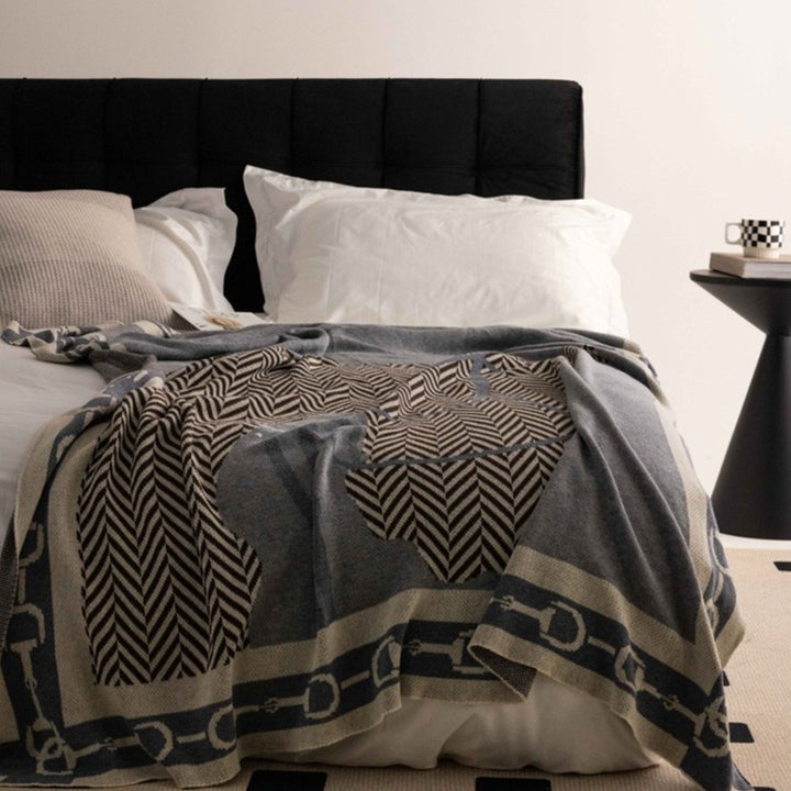 Steed Silhouette Throw