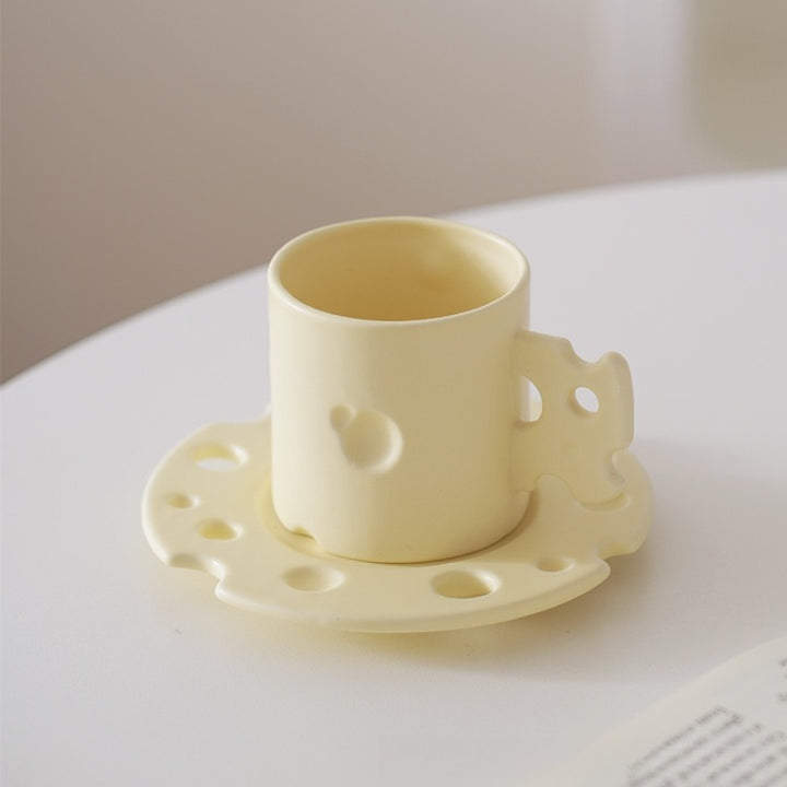 Swiss Cheese Teacup Set