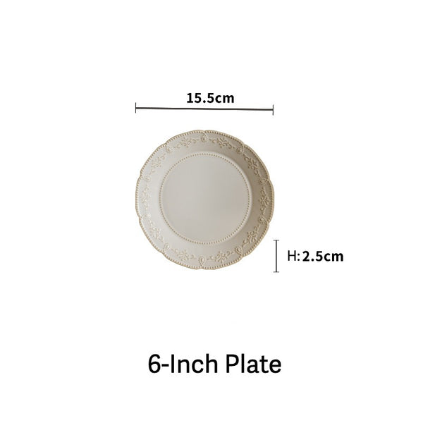 Lace Pearl Dinnerware