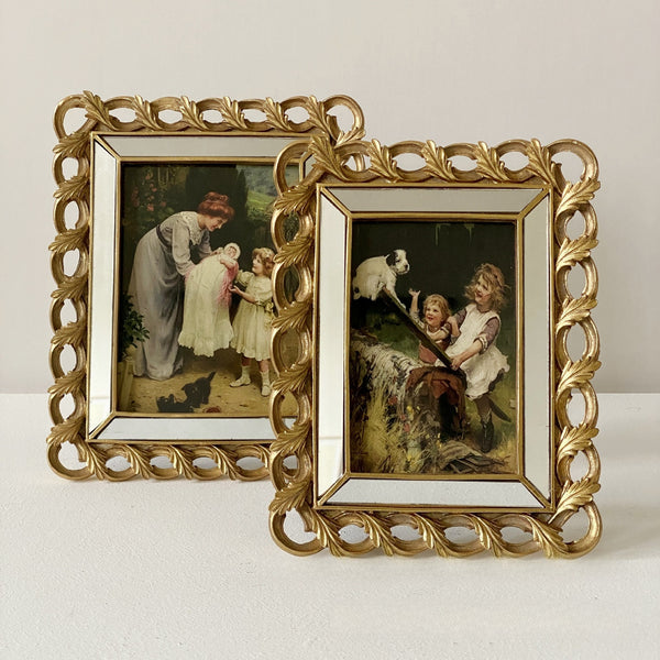 Regal Gold Leaf Photo Frame