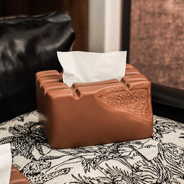 Chocolate Tissue Box Decor