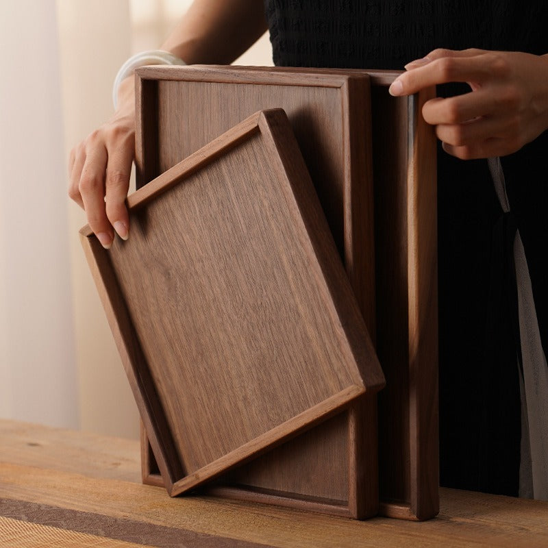 Minimalist Walnut Tray