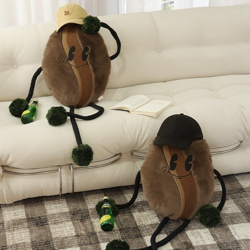 Mr Coffee Bean Cushion