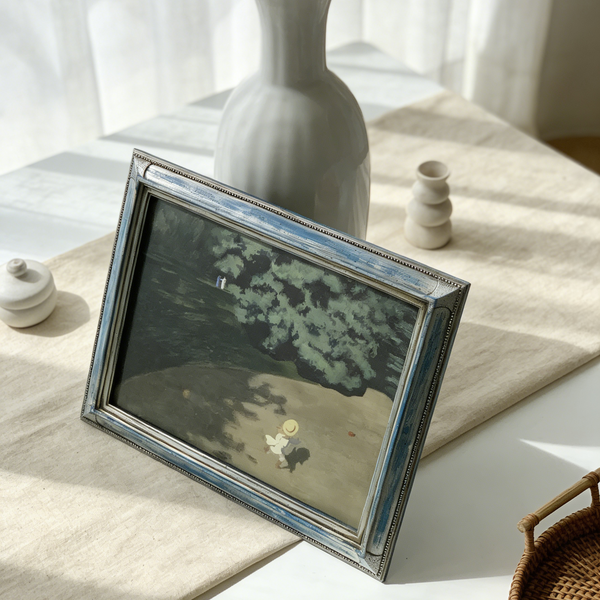 Blue Old World  Wall Frame