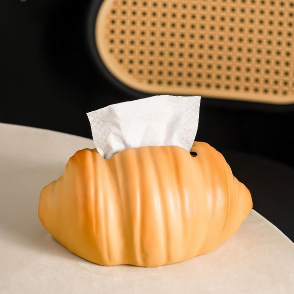Croissant Tissue Box Decor