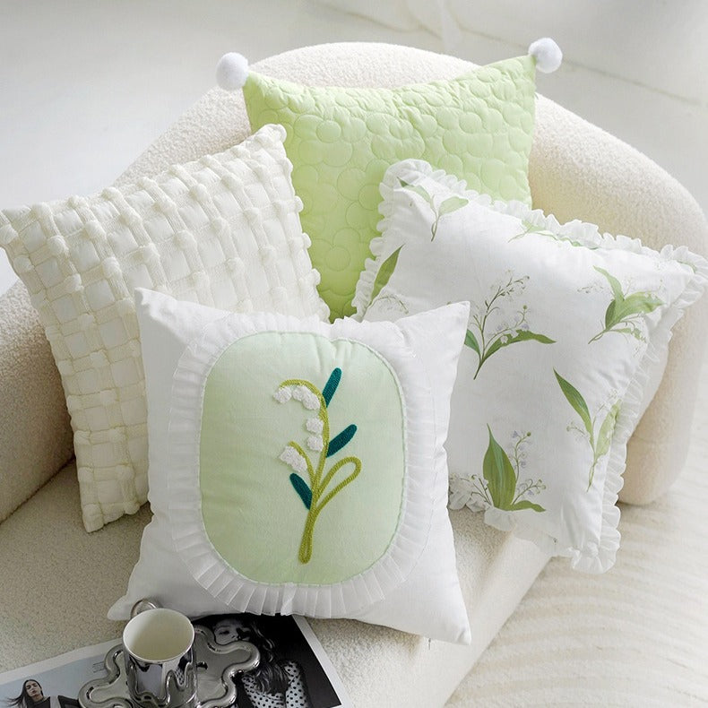 Fresh Bellflower Cushion