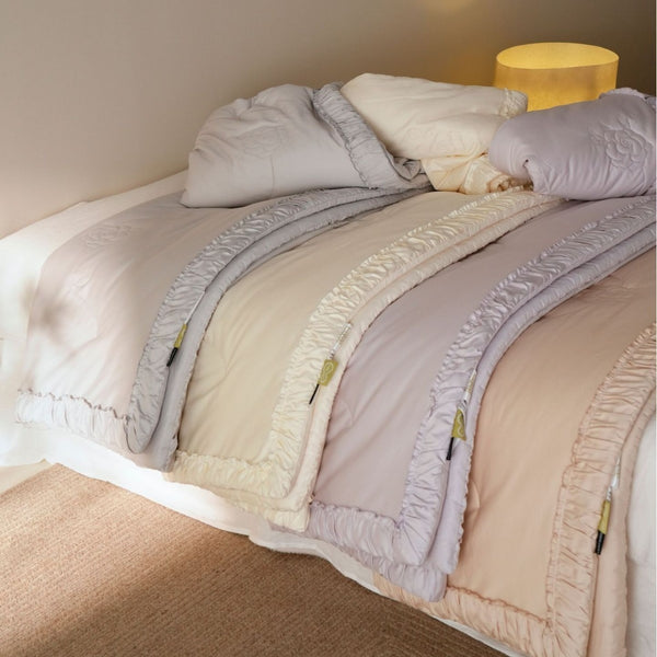 Buttercream Ruffle Bedding Set