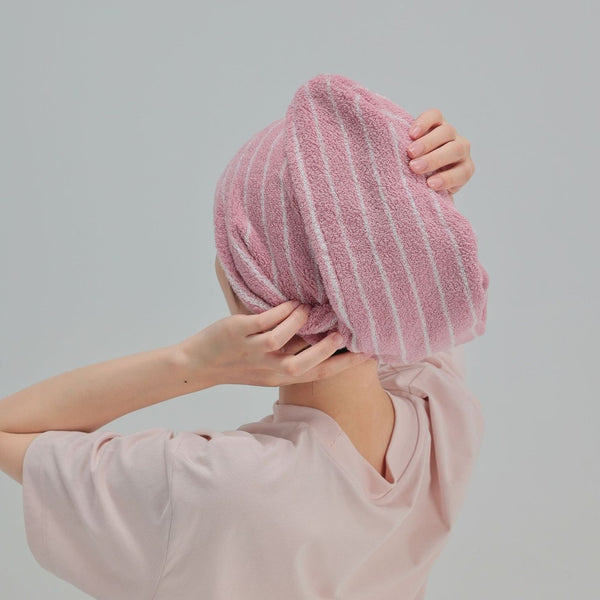 Minimalist Striped Hair Cap