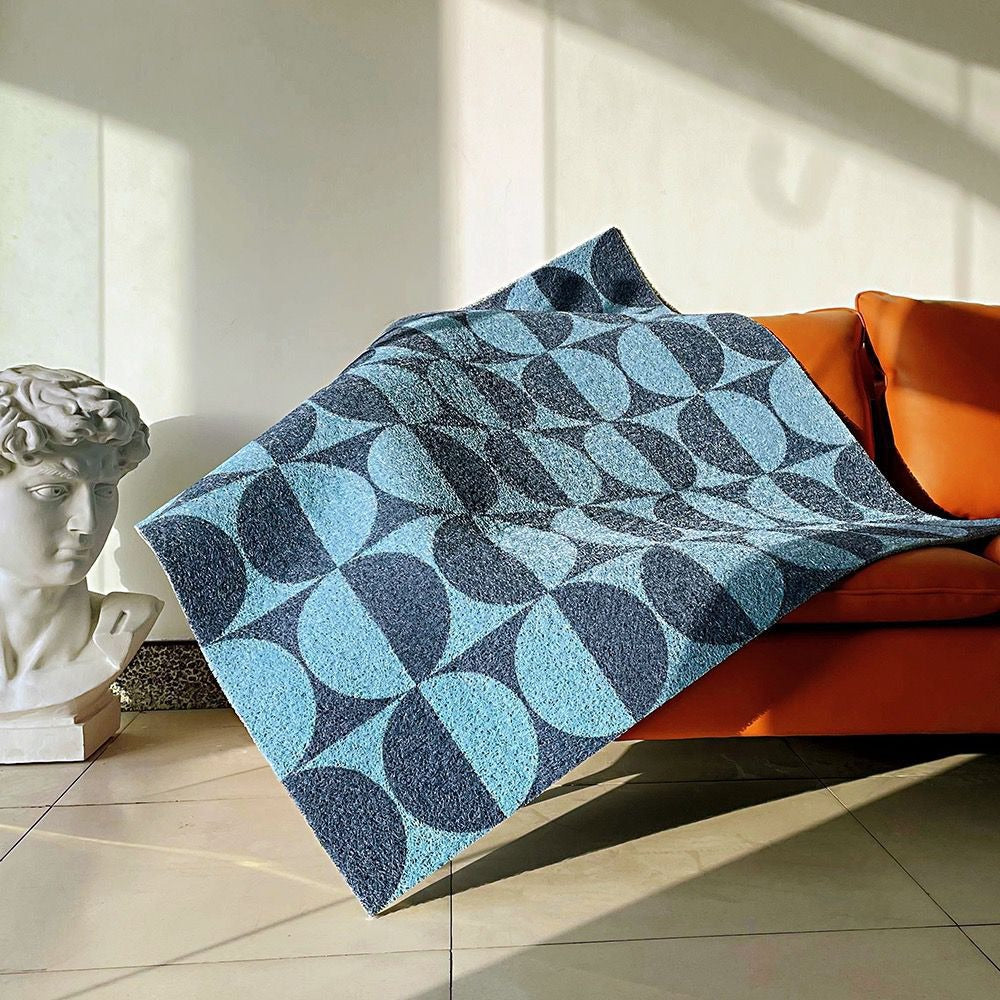 Deep Sea Dots Door Mat