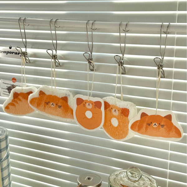 Bread Kitty Dish Sponge Set