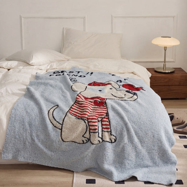 Best Friend Puppy Blanket