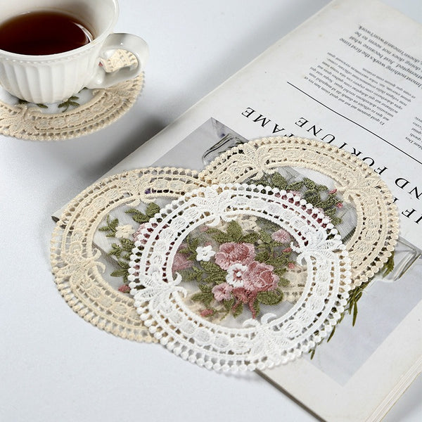 Rose Garden Coaster Set