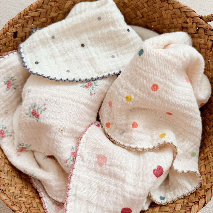 Sweet Prints Muslin Towel Sets