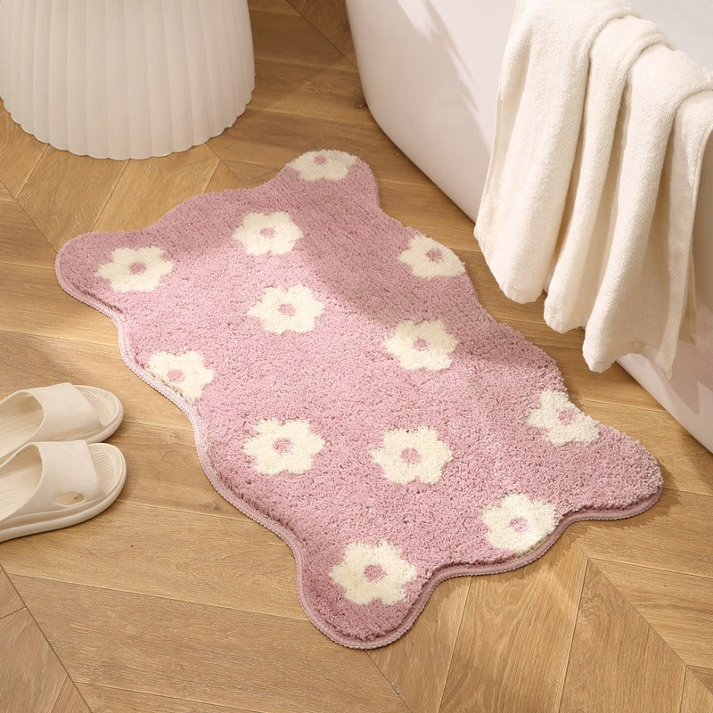 Pink Daisy Sea Rug