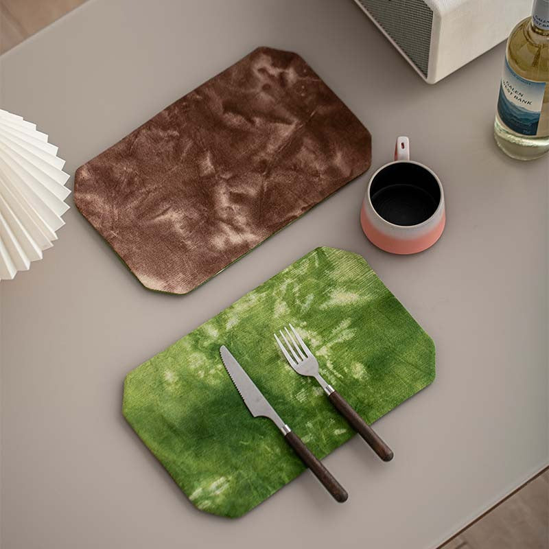 Green Mood Two-Side Placemat Set