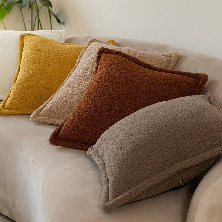 Warm Boucle Cushion