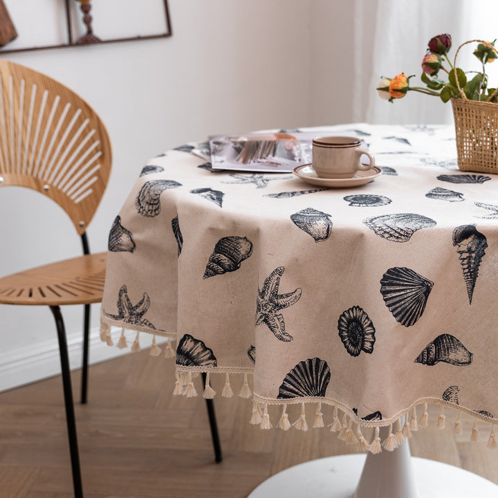 Beach Time Table Cloth