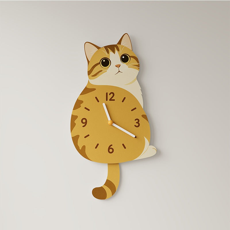 Wagging Tail Wall Clock
