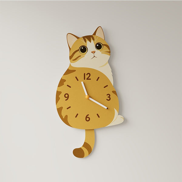 Wagging Tail Wall Clock